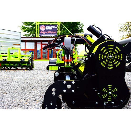 Καταστροφέας κλαδιών Hardox 450 με Ανοιγόμενο Σασί