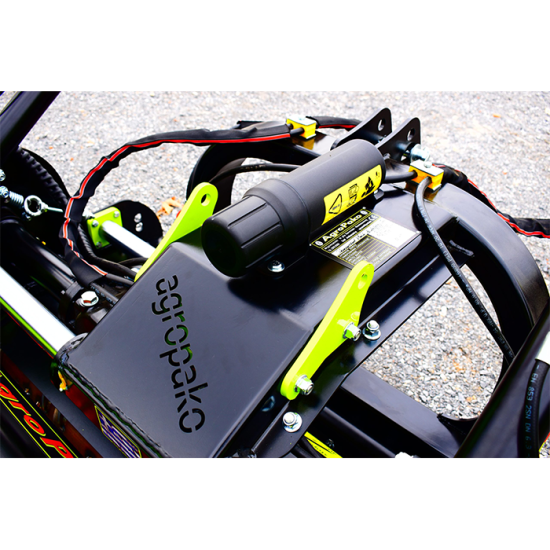 Καταστροφέας κλαδιών Hardox 450 με Ανοιγόμενο Σασί